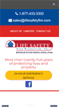 Mobile Screenshot of lifesafetyfire.com